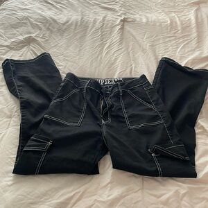 Black Cargo Pants